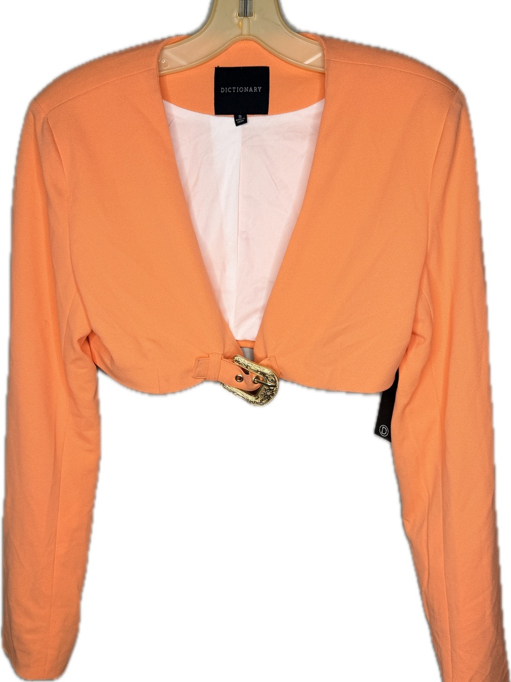 Dictionary Cropped Top nwt